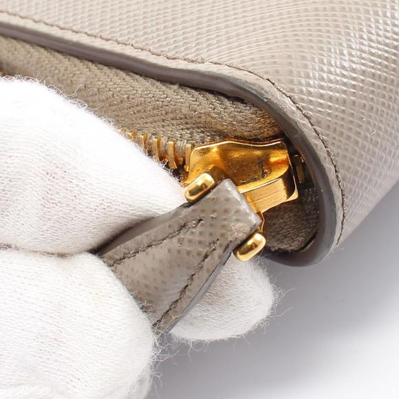 Prada Prada Saffiano Fiocco Long Wallet 1ML506 Leather Long Wallet 1ML506 - Picture 7 of 9